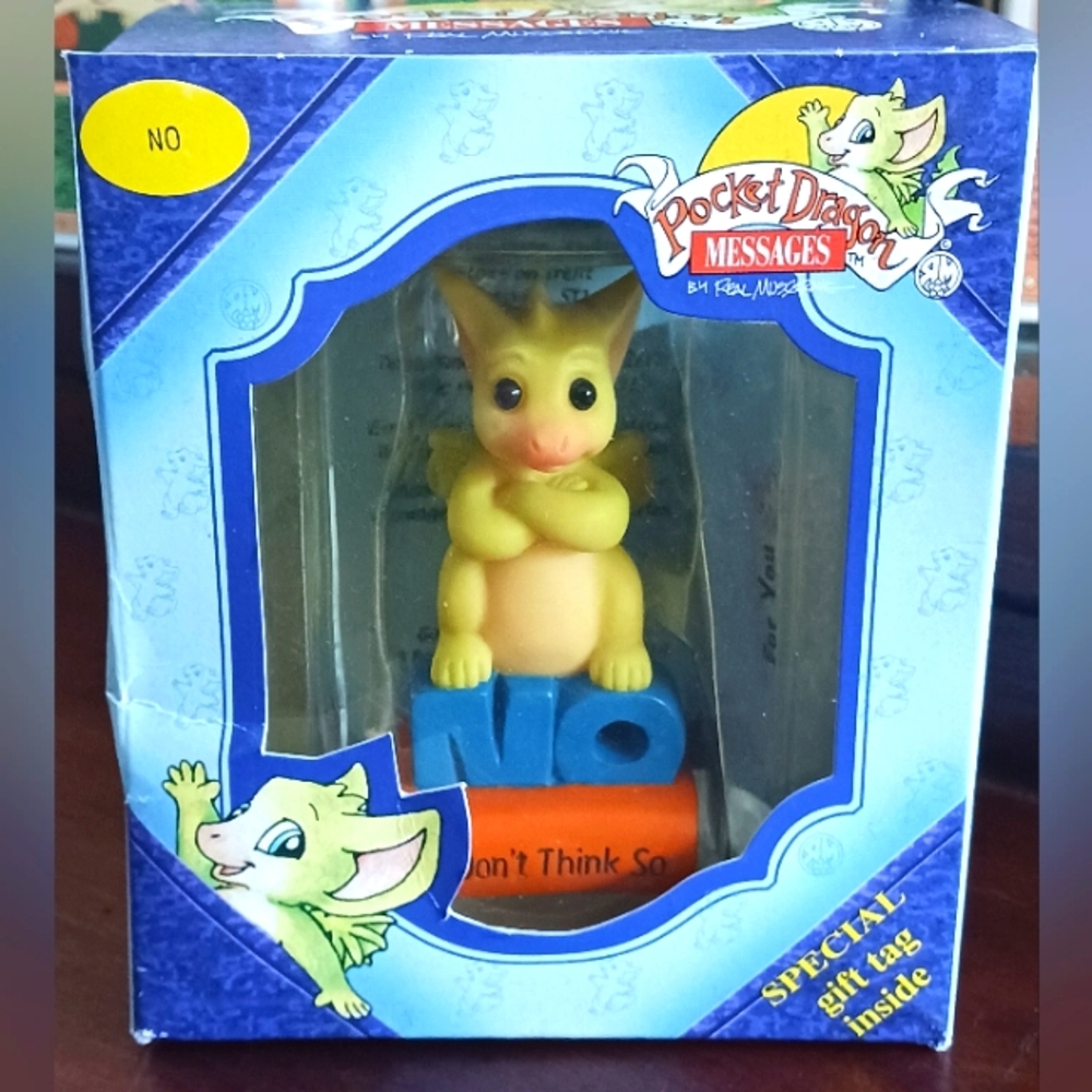 Whimsical World of Pocket Dragons, Messages Edition, "No"